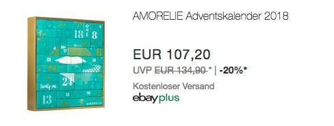AMORELIE Adventskalender 2018 - jetzt 21% billiger AMORELIE Adventskalender 2018 - jetzt 21% billiger