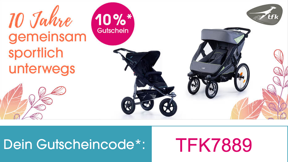 Babymarkt.de bis 10% Rabatt auf Produkte der Marke tfk (Kinderwagen und Zubehör): z.B. tfk Cuddle - All terrain Softshell Fussack Inkl.Wintercover Babymarkt.de bis 10% Rabatt auf Produkte der Marke tfk (Kinderwagen und Zubehör): z.B. tfk Cuddle - All terrain Softshell Fussack Inkl.Wintercover