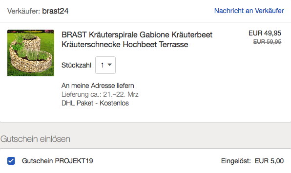 BRAST Kräuterspirale "Gabione", 52,5x42,5cm BRAST Kräuterspirale "Gabione", 52,5x42,5cm