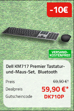 Dell KM717 Premier Tastatur-und-Maus-Set, Bluetooth Dell KM717 Premier Tastatur-und-Maus-Set, Bluetooth