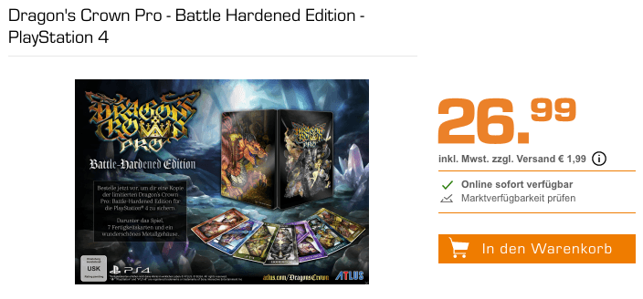 Dragon's Crown Pro - Battle Hardened Edition - PlayStation 4 Dragon's Crown Pro - Battle Hardened Edition - PlayStation 4