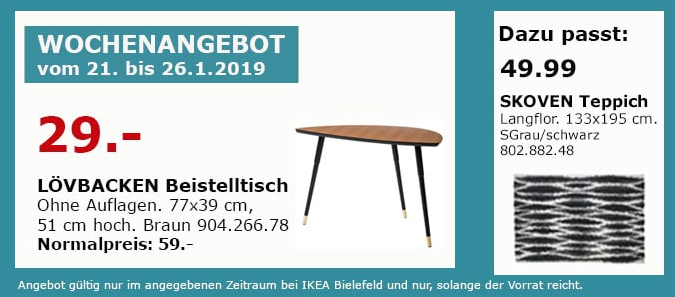 IKEA Bielefeld - LÖVBACKEN Beistelltisch, braun IKEA Bielefeld - LÖVBACKEN Beistelltisch, braun