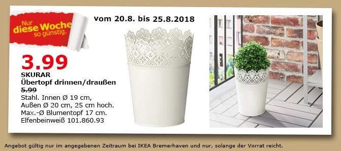 IKEA Bremerhaven SKURAR Übertopf drinnen/draußen - jetzt 33% billiger IKEA Bremerhaven SKURAR Übertopf drinnen/draußen - jetzt 33% billiger