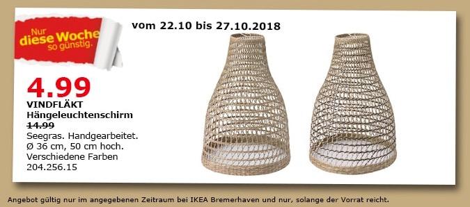 IKEA Bremerhaven - VINDFLÄKT Hängeleuchtenschirm - jetzt 67% billiger IKEA Bremerhaven - VINDFLÄKT Hängeleuchtenschirm - jetzt 67% billiger