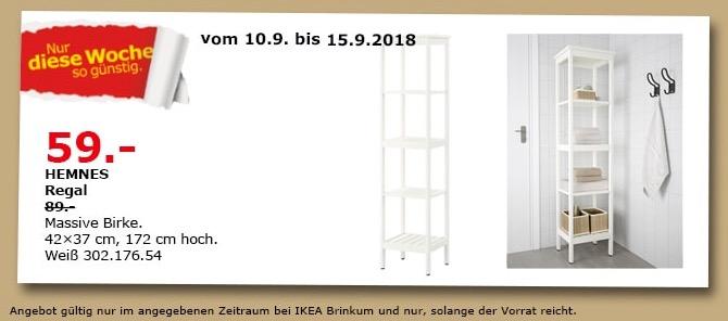 IKEA Brinkum - HEMNES Regal - jetzt 34% billiger IKEA Brinkum - HEMNES Regal - jetzt 34% billiger