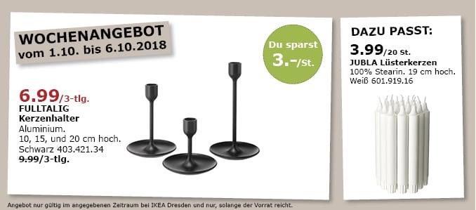 IKEA Dresden - FULLTALIG Kerzenhalter 3-tlg - jetzt 30% billiger IKEA Dresden - FULLTALIG Kerzenhalter 3-tlg - jetzt 30% billiger