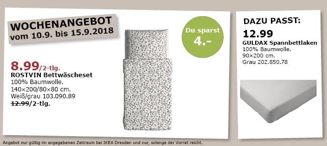 IKEA Dresden - ROSTVIN Bettwäscheset - jetzt 31% billiger IKEA Dresden - ROSTVIN Bettwäscheset - jetzt 31% billiger