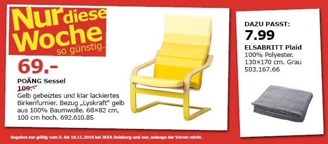 IKEA Duisburg - POÄNG Sessel in Gelb - jetzt 37% billiger IKEA Duisburg - POÄNG Sessel in Gelb - jetzt 37% billiger