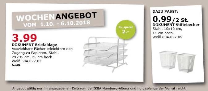 IKEA Hamburg-Altona - DOKUMENT Briefablage - jetzt 33% billiger IKEA Hamburg-Altona - DOKUMENT Briefablage - jetzt 33% billiger