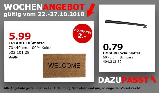 IKEA Hamburg-Schnelsen - TRIABO Fußmatte - jetzt 25% billiger IKEA Hamburg-Schnelsen - TRIABO Fußmatte - jetzt 25% billiger