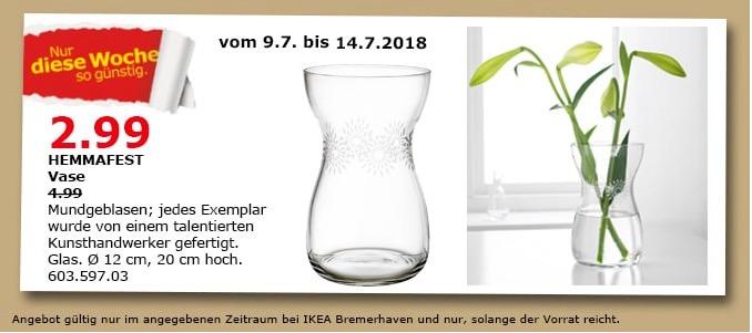 IKEA HEMMAFEST Vase - jetzt 40% billiger IKEA HEMMAFEST Vase - jetzt 40% billiger