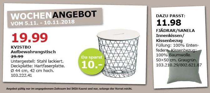 IKEA Kaarst - KVISTO Aufbewahrungstisch - jetzt 33% billiger IKEA Kaarst - KVISTO Aufbewahrungstisch - jetzt 33% billiger