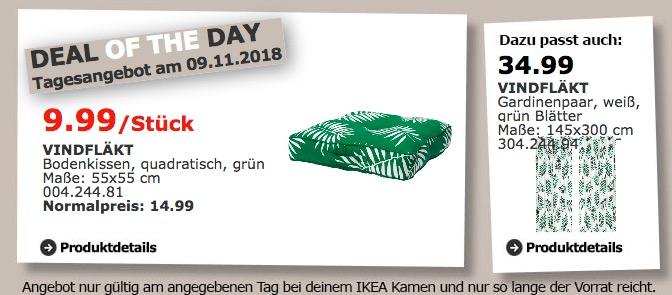 IKEA Kamen - VINDFLÄKT Bodenkissen - jetzt 33% billiger IKEA Kamen - VINDFLÄKT Bodenkissen - jetzt 33% billiger
