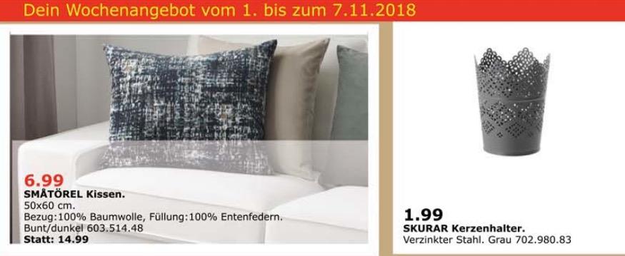IKEA Oldenburg - SMATÖREL Kissen - jetzt 53% billiger IKEA Oldenburg - SMATÖREL Kissen - jetzt 53% billiger