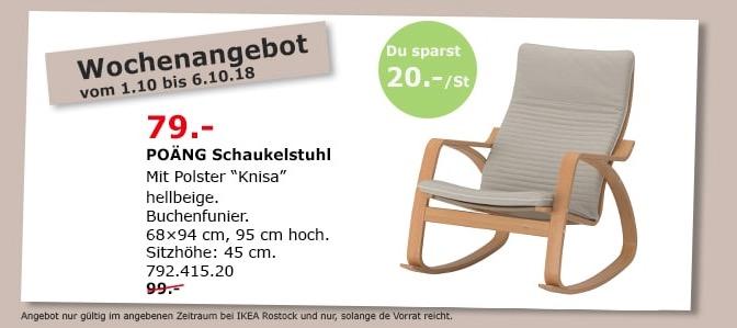 IKEA Rostock - POÄNG Schaukelstuhl - jetzt 20% billiger IKEA Rostock - POÄNG Schaukelstuhl - jetzt 20% billiger