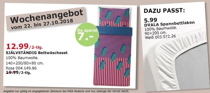 IKEA Rostock - SJÄLVSTÄNDIG Bettwäscheset, rosa - jetzt 35% billiger IKEA Rostock - SJÄLVSTÄNDIG Bettwäscheset, rosa - jetzt 35% billiger