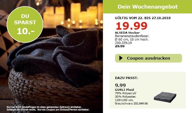 IKEA Sindelfingen - ALSEDA Hocker - jetzt 33% billiger IKEA Sindelfingen - ALSEDA Hocker - jetzt 33% billiger