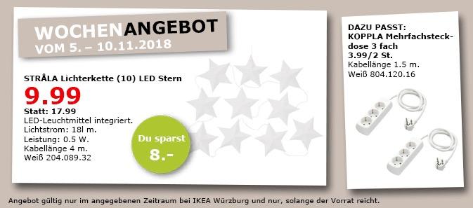 IKEA Würzburg - STRALA Lichtkette (10) LED Stern - jetzt 44% billiger IKEA Würzburg - STRALA Lichtkette (10) LED Stern - jetzt 44% billiger