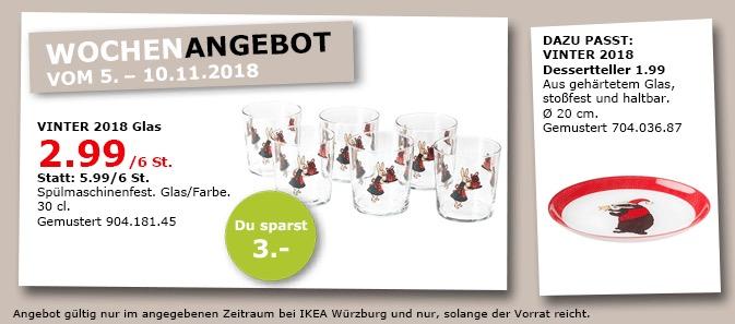 IKEA Würzburg - VINTER 2018 Glas 6 St. - jetzt 50% billiger IKEA Würzburg - VINTER 2018 Glas 6 St. - jetzt 50% billiger