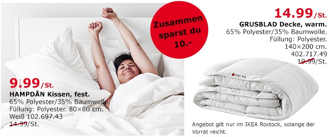 IKEA HAMPDAN Kissen - jetzt 33% billiger IKEA HAMPDAN Kissen - jetzt 33% billiger