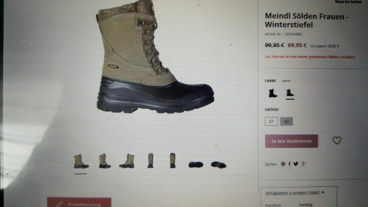 Meindl Sölden Frauen Winterstiefel - jetzt 30% billiger Meindl Sölden Frauen Winterstiefel - jetzt 30% billiger