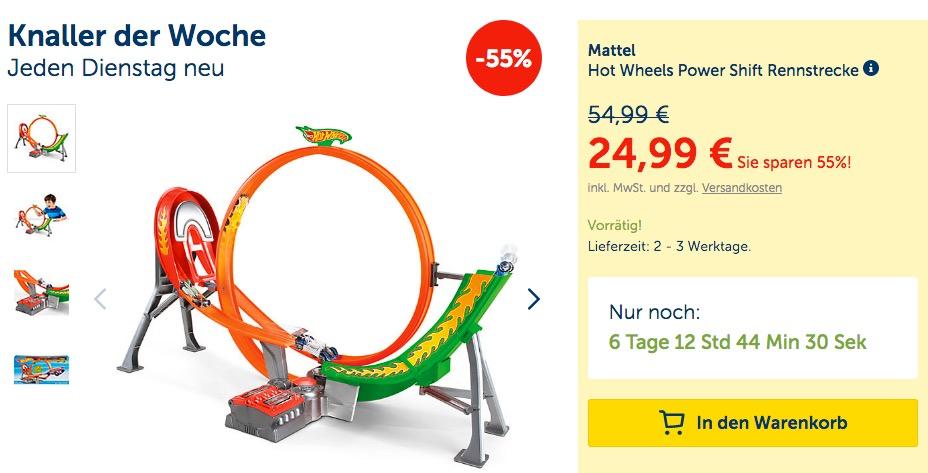 Mattel Hot Wheels Power Shift Rennstrecke - jetzt 30% billiger Mattel Hot Wheels Power Shift Rennstrecke - jetzt 30% billiger