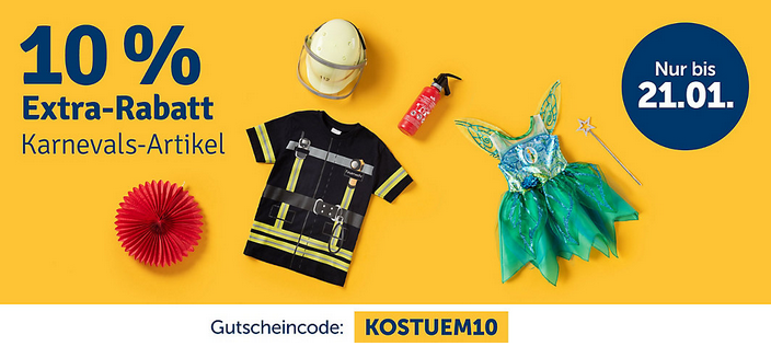 myToys 10 % Rabatt auf Karnevalsartikel: z.B. Limit Kostüm Clarisa Mittelalter in Gr. 104/116 myToys 10 % Rabatt auf Karnevalsartikel: z.B. Limit Kostüm Clarisa Mittelalter in Gr. 104/116