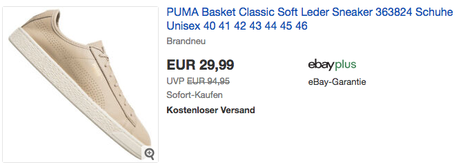 Puma Unisex-Erwachsene Basket Classic Soft Sneaker (363824-05) Puma Unisex-Erwachsene Basket Classic Soft Sneaker (363824-05)