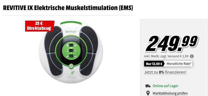 REVITIVE IX Elektrische Muskelstimulation - jetzt 10% billiger REVITIVE IX Elektrische Muskelstimulation - jetzt 10% billiger