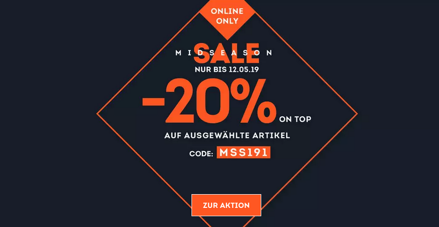 SportScheck.com - 20% Rabatt auf ausgewählte Artikel: z.B. Lekika 2 - Damen Jerseykleid SportScheck.com - 20% Rabatt auf ausgewählte Artikel: z.B. Lekika 2 - Damen Jerseykleid
