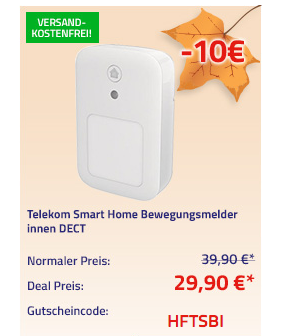 Telekom Smart Home Bewegungsmelder innen, DECT Telekom Smart Home Bewegungsmelder innen, DECT