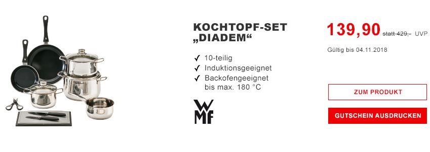 WMF Diadem Plus Topfset 10 teilig WMF Diadem Plus Topfset 10 teilig
